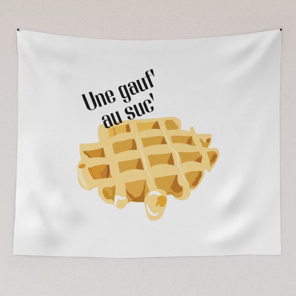 Item preview, A sugar waffle, Belgian expression designed and sold by PausePapote.