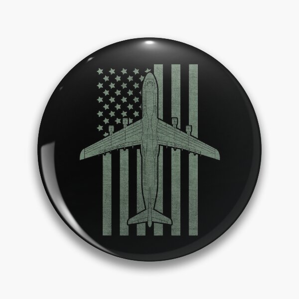 Artikelvorschau, C-5 Galaxy US Army Airlift Transport USA Militärflugzeug #2309 entworfen und verkauft von Rare-Militia.