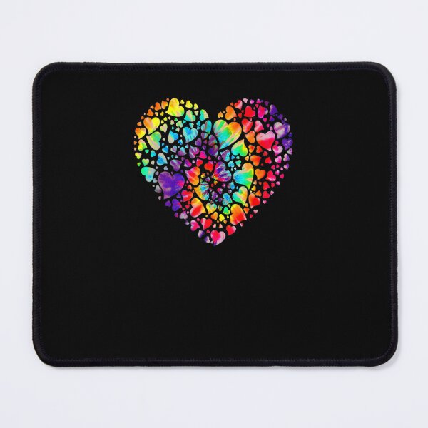 Item preview, COLORFUL TYE DYE DIE TIE HEART VALENTINE DAY designed and sold by sobriowslen.