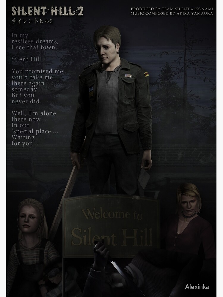 Disover Silent Hill 2 - Welcome to Silent Hill poster Premium Matte Vertical Poster