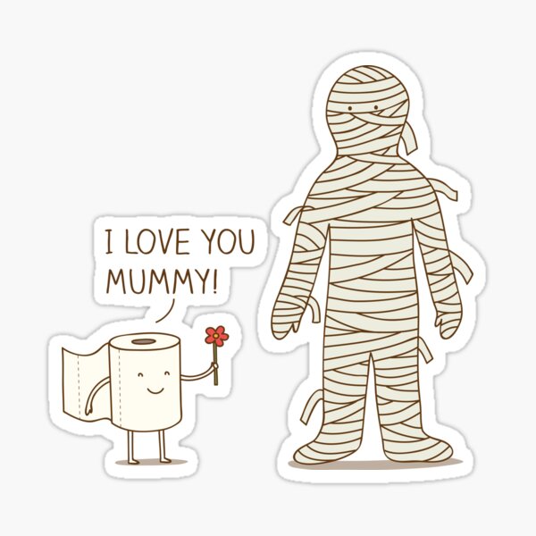 I love mummy! Sticker