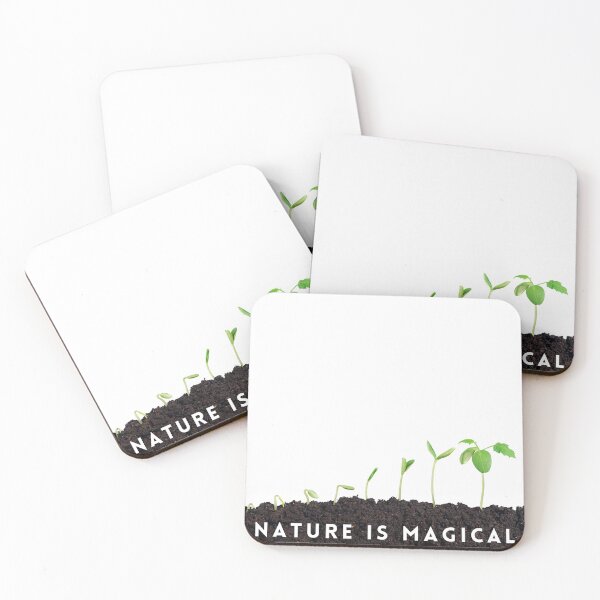 Item preview, Nature is Magical designed and sold by LittleLeafMicro.