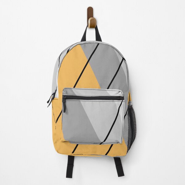 Item preview, Grey triangles on yellow background designed and sold by BattaAnastasia.