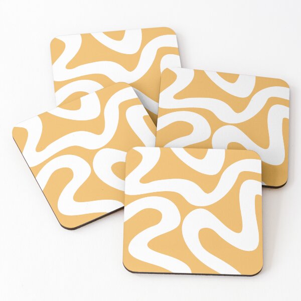 Item preview, Abstract waves - yellow designed and sold by BattaAnastasia.