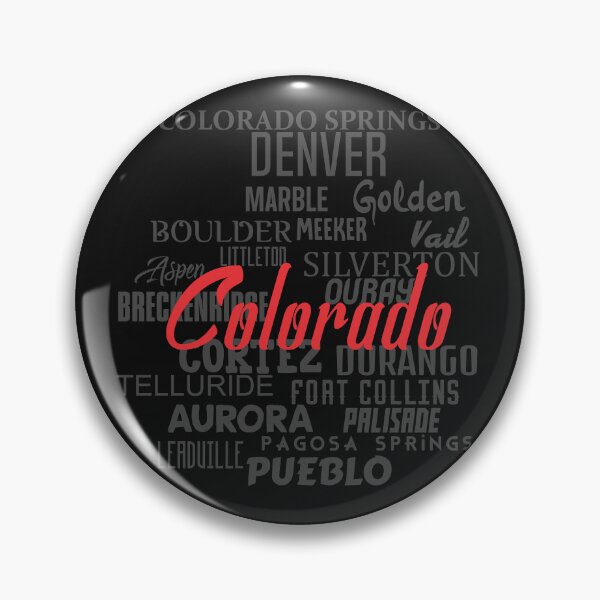 Item preview, COLORADO Cities, United States designed and sold by zahirshop.