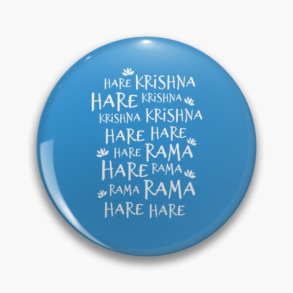 Item preview, Hare Krishna Blue designed and sold by majoihart.