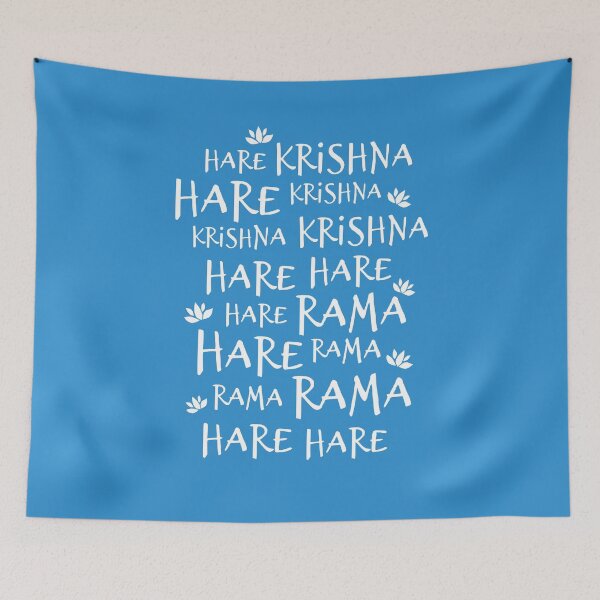 Item preview, Hare Krishna Blue designed and sold by majoihart.