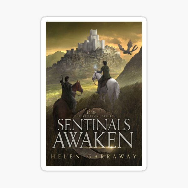 Cover art for Sentinals Awaken, Book One of the Sentinal Series Sticker