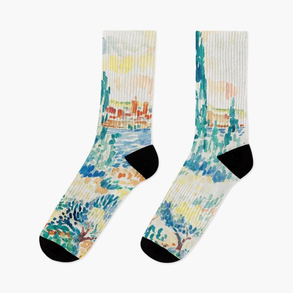 Item preview, Antibes (1907) painting in high resolution by Henri-Edmond Cross. Original from The Art Institute of Chicago. designed and sold by TeeARTHY.