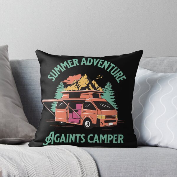 Item preview, Summer Adventure Againts Camper  designed and sold by formylovelydog.