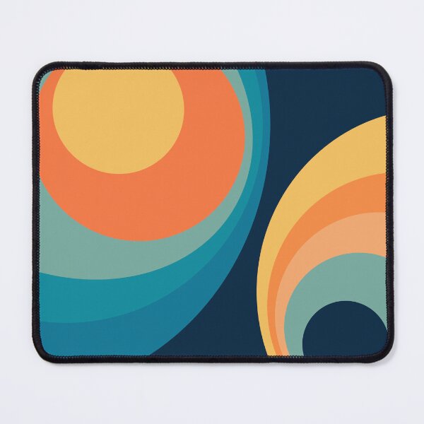 Item preview, Colorful retro circles design designed and sold by BattaAnastasia.