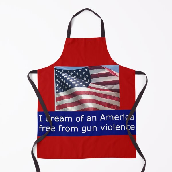 Item preview, I dream of an America free from gun violence patriotic design  designed and sold by Rachel the Artist .