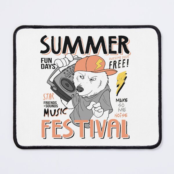 Item preview, Cool Bear Listening a Music designed and sold by yudauh65.