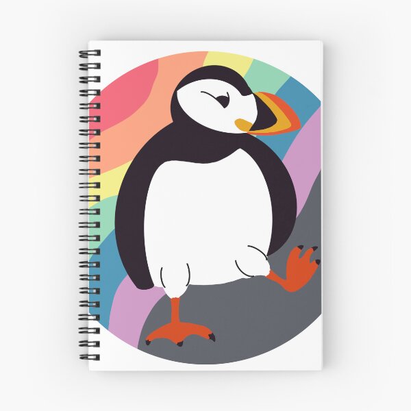 Item preview, Rainbow Puffin designed and sold by kjenky.