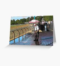 Saratoga Winners Circle - Animated Version Greeting Card
