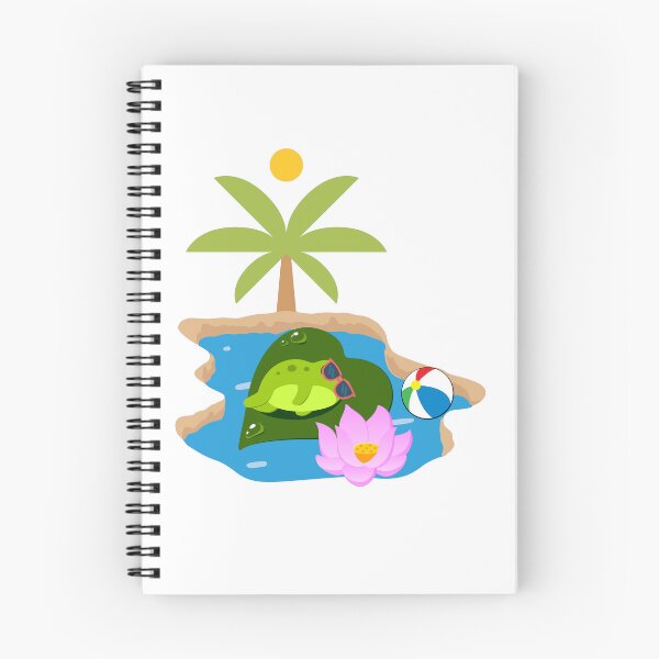 Item preview, Frog at the beach designed and sold by Fudoitga.