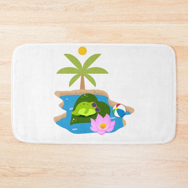 Item preview, Frog at the beach designed and sold by Fudoitga.