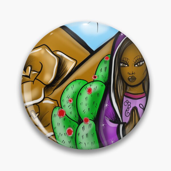Item preview, Virgencita Morenita designed and sold by Madeline Alvizo Ramirez Studios .