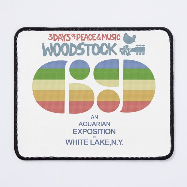 Item preview, Woodstock Rainbow 1969 designed and sold by Ruebenshi.