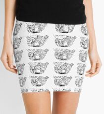 Clear mind Mini Skirt