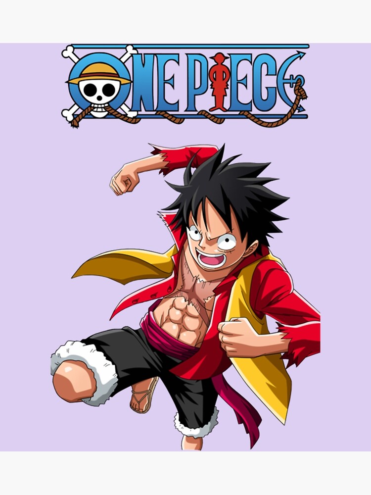 Anime Poster ONE PIECE Monkey D. Luffy HD Wall Scroll Poster Gifts