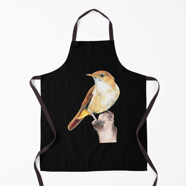 Item preview, Nightingale Songbird On Blue Classic T-Shirt designed and sold by cherlynd2k.