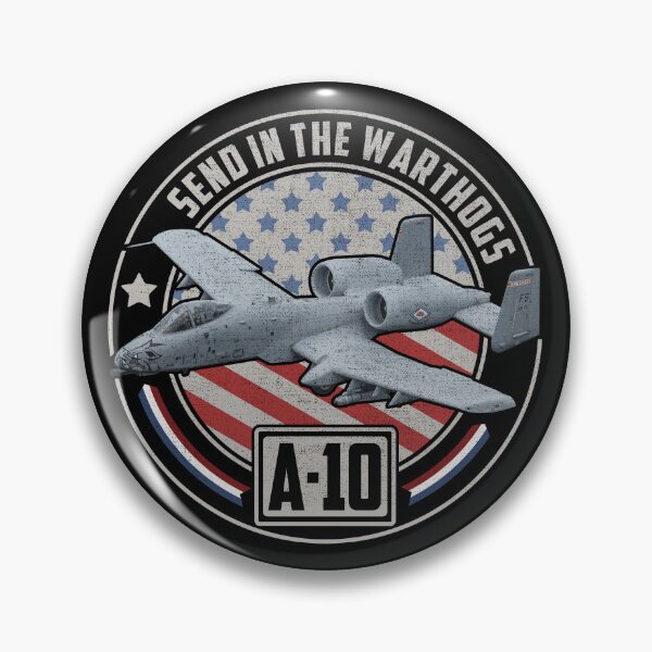 Item preview, Send in Warthogs A-10 Thunderbolt US Jet Military Aircraft #2313 designed and sold by Rare-Militia.