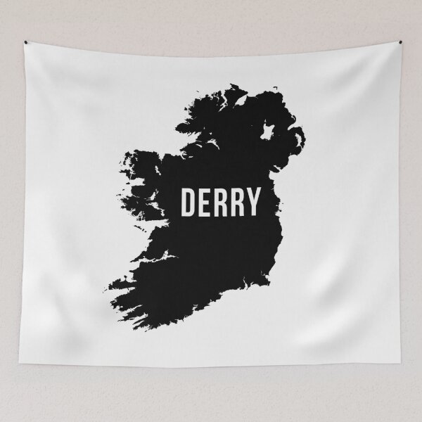 Item preview, Derry, Ireland Silhouette designed and sold by CartoCreative.