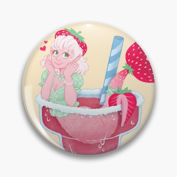 Item preview, Strawberry Daiquiri Mermaid  designed and sold by Natalie  Basile.