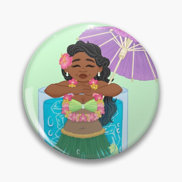 Item preview, Blue Hawaiian Mermaid designed and sold by Natalie  Basile.