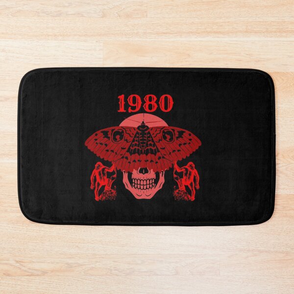 Item preview, 1980  Red Black skull-butterfly designed and sold by KS-Y.