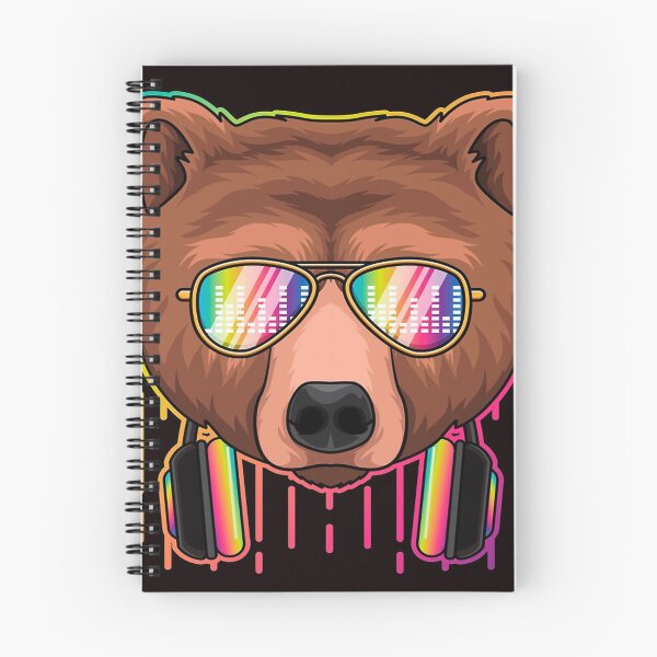 Item preview, Music Grizzly Bear Dj With Headphones Music Lovers designed and sold by yudauh65.