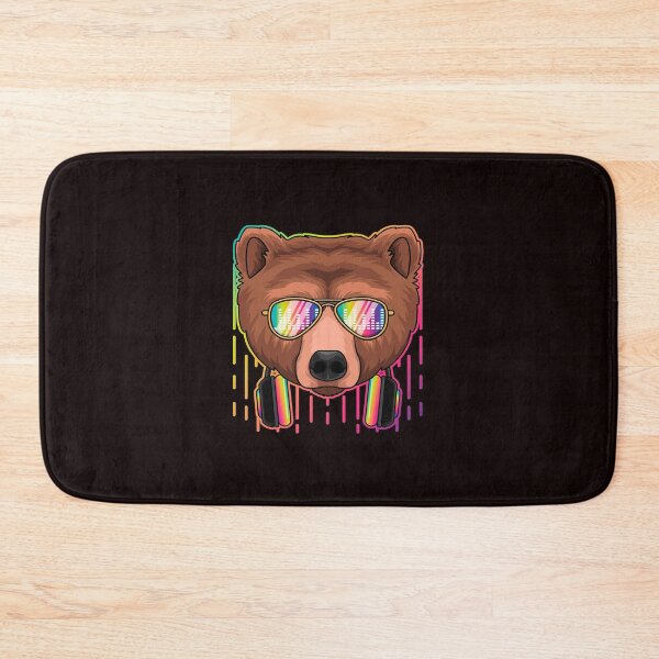 Item preview, Music Grizzly Bear Dj With Headphones Music Lovers designed and sold by yudauh65.