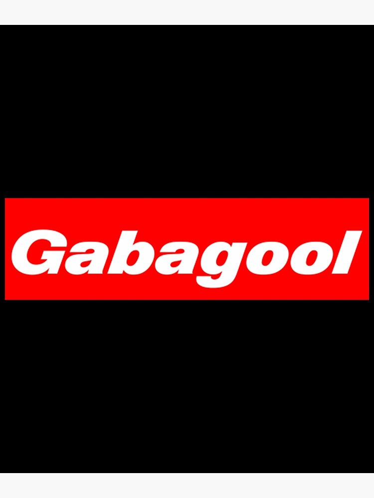 "Gabagool" Poster for Sale by JRosarioDZ Redbubble