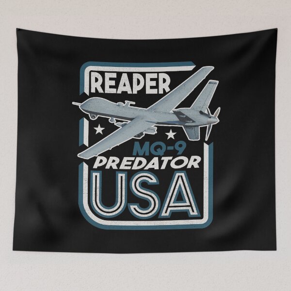 Item preview, MQ-9 Reaper US Drone Predator UAV Military #2317 designed and sold by Rare-Militia.