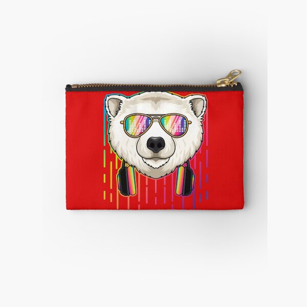 Item preview, Music Polar Bear Dj With Headphones Music Lovers designed and sold by yudauh65.