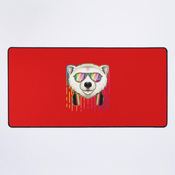 Item preview, Music Polar Bear Dj With Headphones Music Lovers designed and sold by yudauh65.