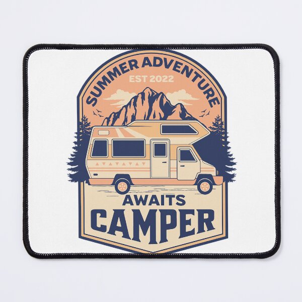 Item preview, Summer Adventure Againts Camper designed and sold by formylovelydog.