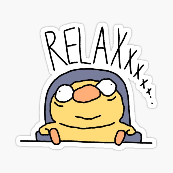 RELAXXxxx... Sticker