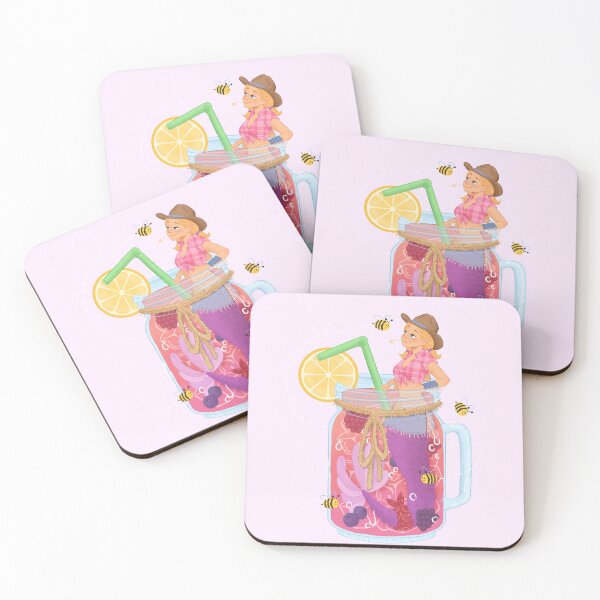 Item preview, Honeyberry Lemonade Mermaid  designed and sold by Natalie  Basile.
