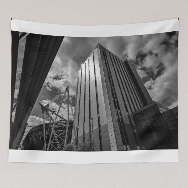 Item preview, Principality Stadium, Cardiff, Wales Monochrome designed and sold by VnGphoto.