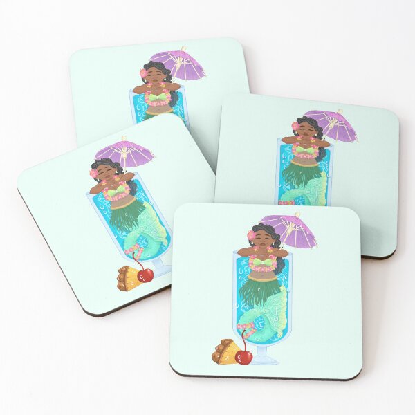 Item preview, Blue Hawaiian Mermaid designed and sold by Natalie  Basile.