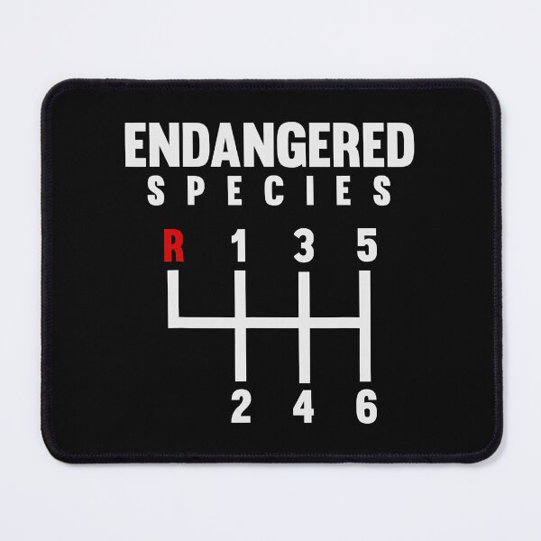 Item preview, Endangered Species Funny Manual Gearbox designed and sold by ujgbnx.