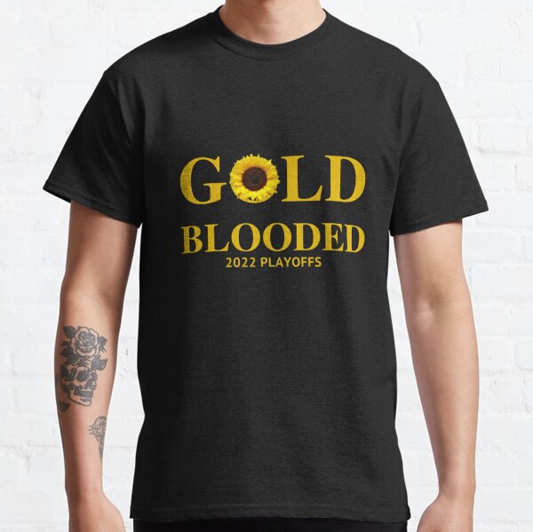 Gold Blooded Playoffs Shirts Warriors T Shirt Gift For Men