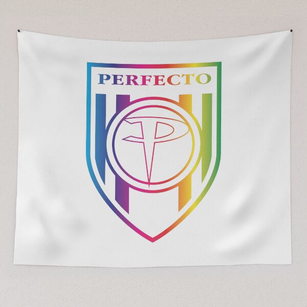 Item preview, Perfecto Records (Logotipo del Orgullo Arcoíris) designed and sold by Subliminal-Cuts.