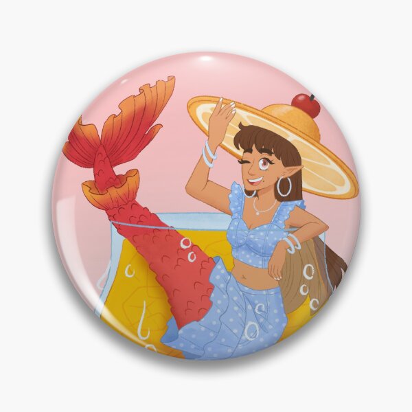 Item preview, Tequila Sunrise Mermaid designed and sold by Natalie  Basile.