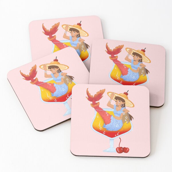 Item preview, Tequila Sunrise Mermaid designed and sold by Natalie  Basile.