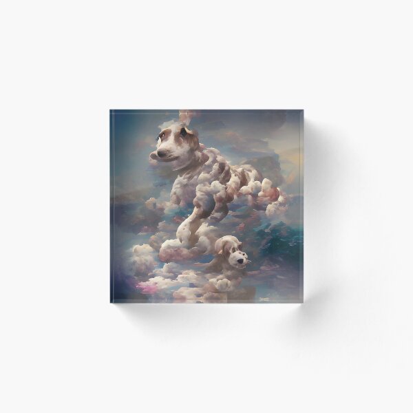 Item preview, Nubes de perro abstracto designed and sold by Visual-Fantasy.