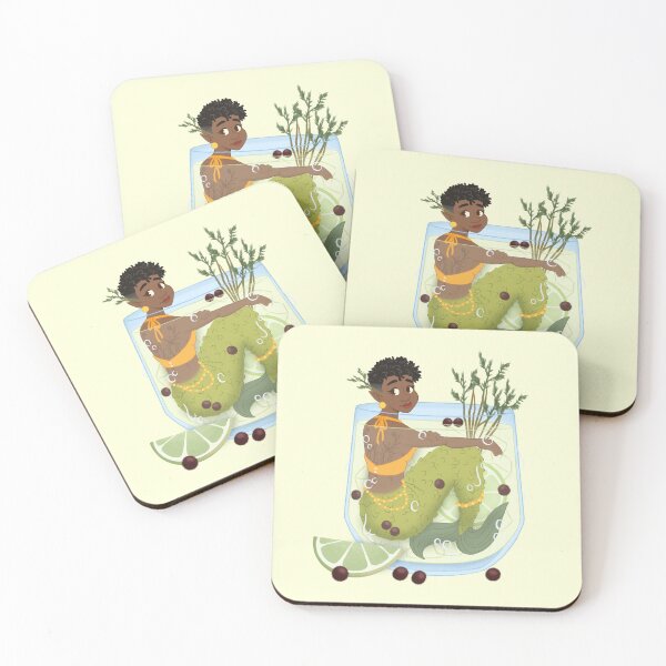 Item preview, Gin Tonic Mermaid designed and sold by Natalie  Basile.