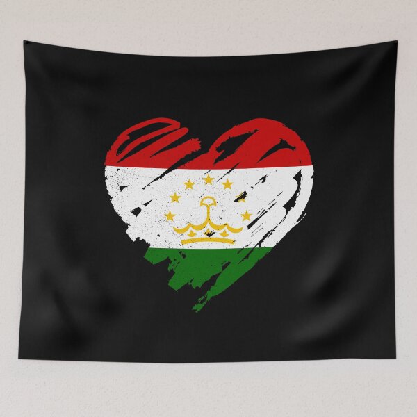 Item preview, I Love Tajikistan - Ман Тоҷикистонро дӯст медорам designed and sold by feether-store.
